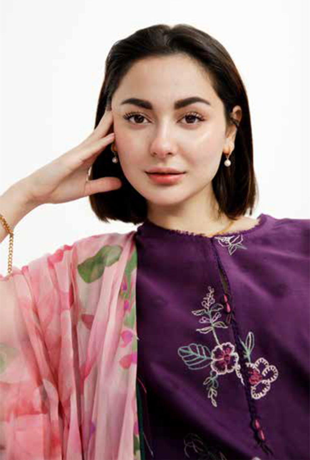 Coco By Zara Shahjahan Unstitched Lawn Summer Collection 8B – Violet