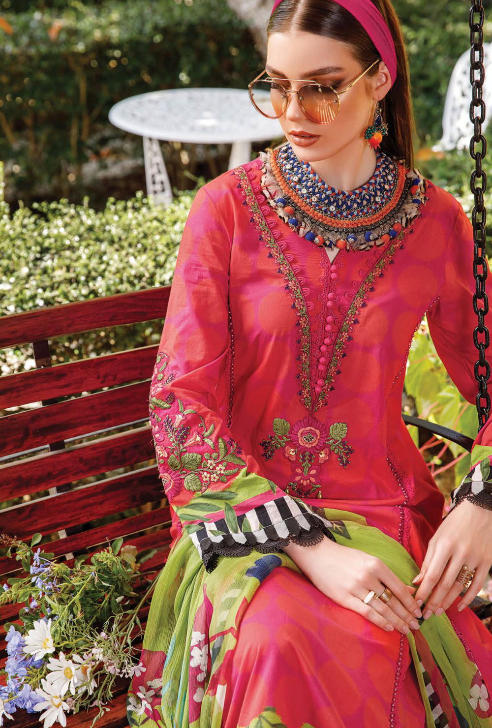 Maria.B M.Prints Spring Summer Collection – 11A - Pink