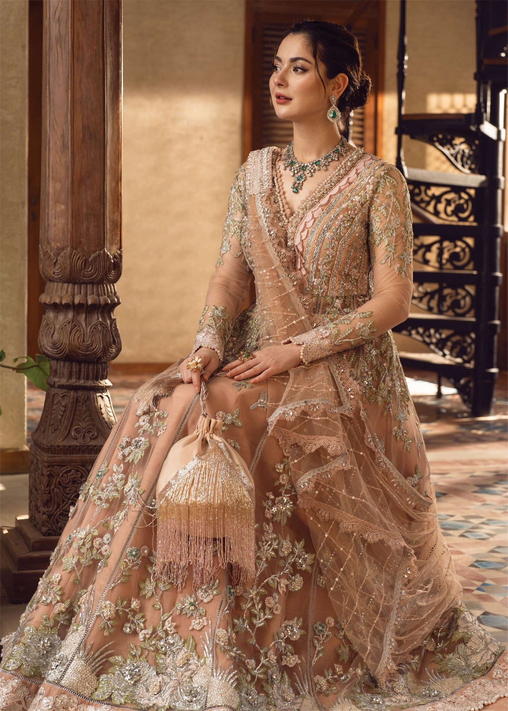 Crimson X Saira Shakira Aik Jhalak Wedding Collection – An Ethereal Fantasy