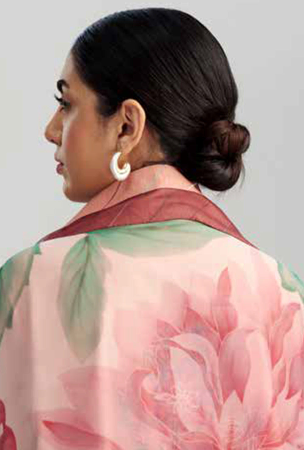 Coco By Zara Shahjahan Unstitched Lawn Summer Collection 8A – Peach