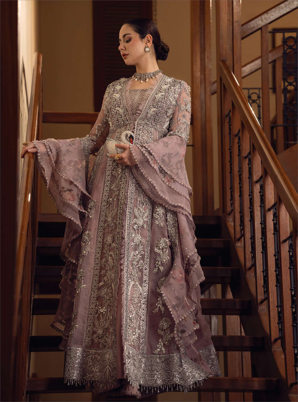 Crimson X Saira Shakira Aik Jhalak Wedding Collection – A Cutwork Affair