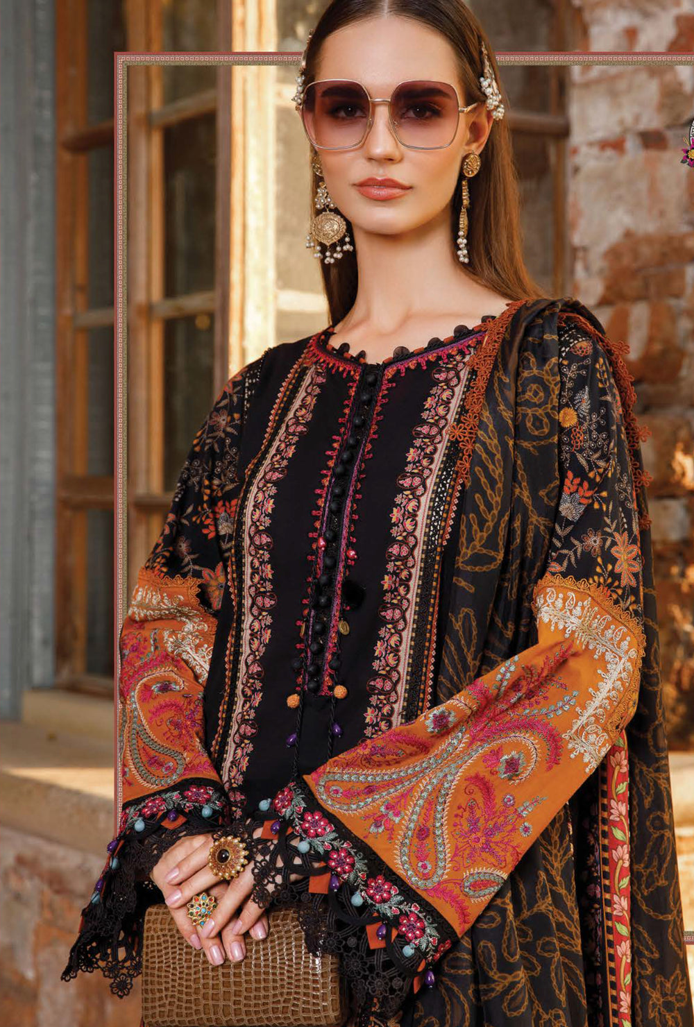 Maria.B M.Prints Spring Summer Collection – 3B - Black