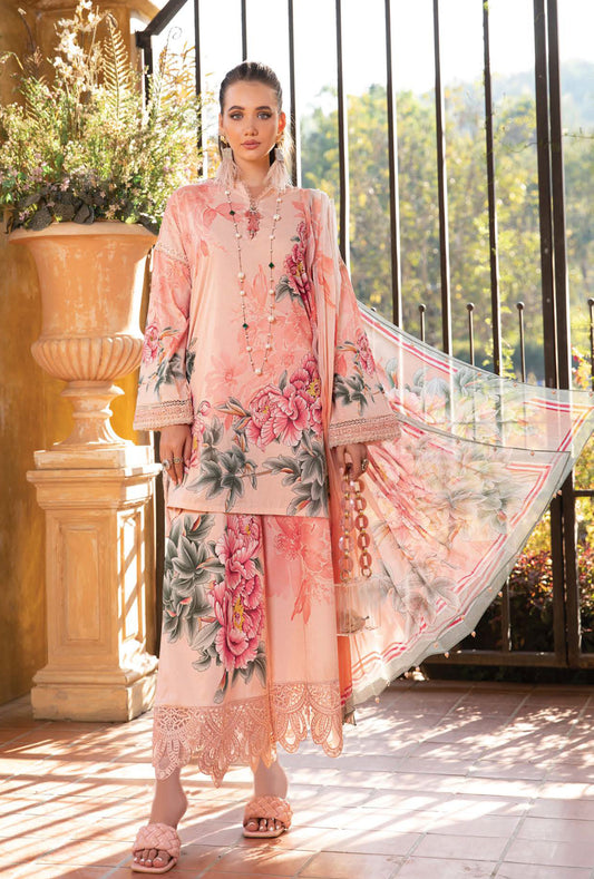 Maria.B M.Prints Spring Summer Floral Collection – 14B - Pink