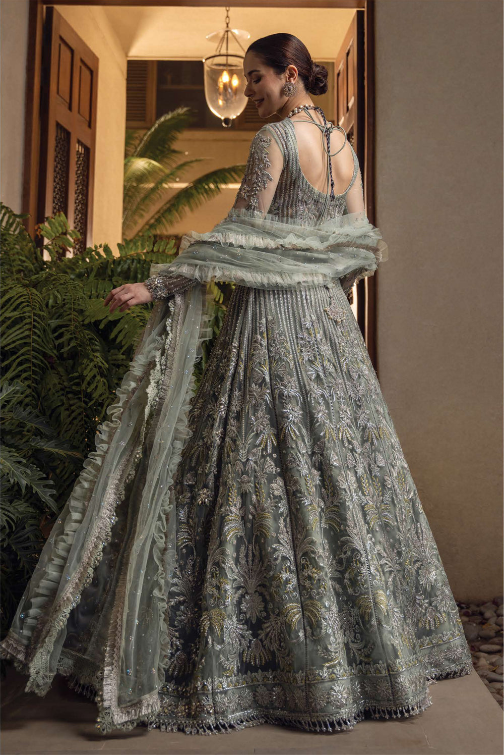 Crimson X Saira Shakira Aik Jhalak Wedding Collection – Swarovski Story