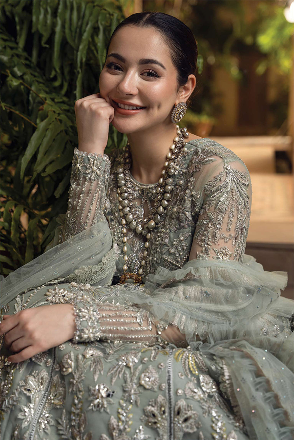 Crimson X Saira Shakira Aik Jhalak Wedding Collection – Swarovski Story