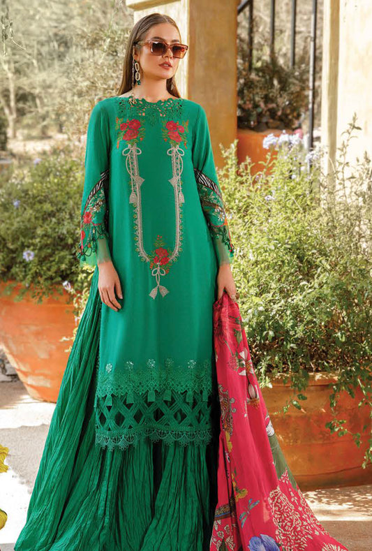 Maria.B M.Prints Spring Summer Collection – 7A - Teal