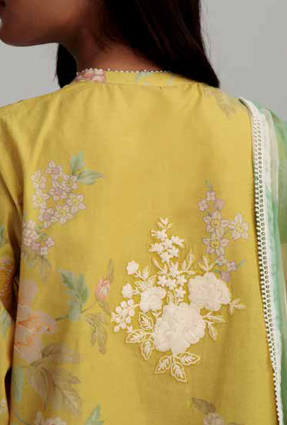 Coco By Zara Shahjahan Unstitched Lawn Summer Collection 5A – Yellow