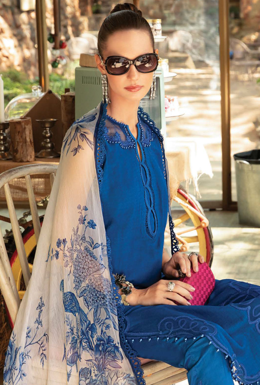 Maria.B M.Prints Spring Summer Collection – 4B - Blue