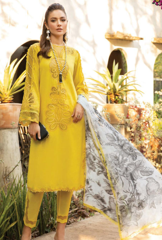 Maria.B M.Prints Spring Summer Collection – 4A - Yellow