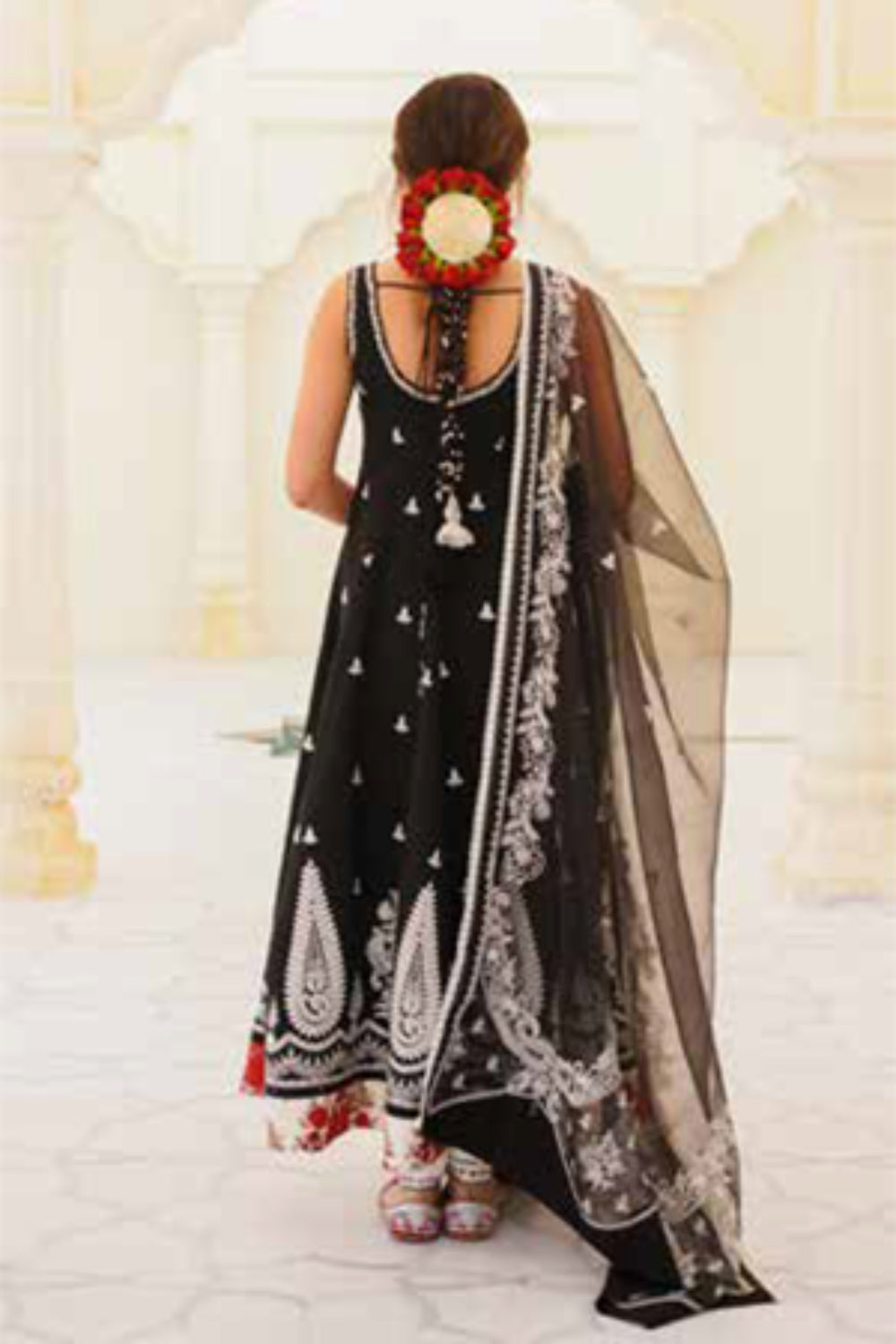 Zara Shahjahan S/S Luxury Lawn 23 Collection - Black Suit Set