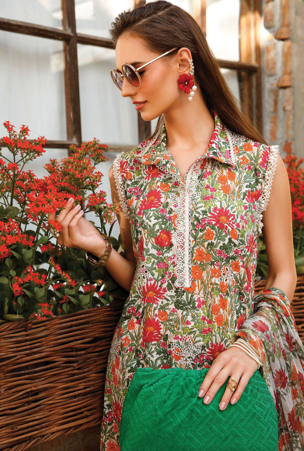 Maria.B M.Prints Spring Summer Floral Collection – 8A - Multicolor