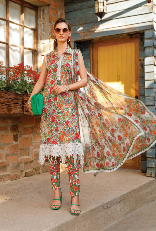 Maria.B M.Prints Spring Summer Floral Collection – 8A - Multicolor