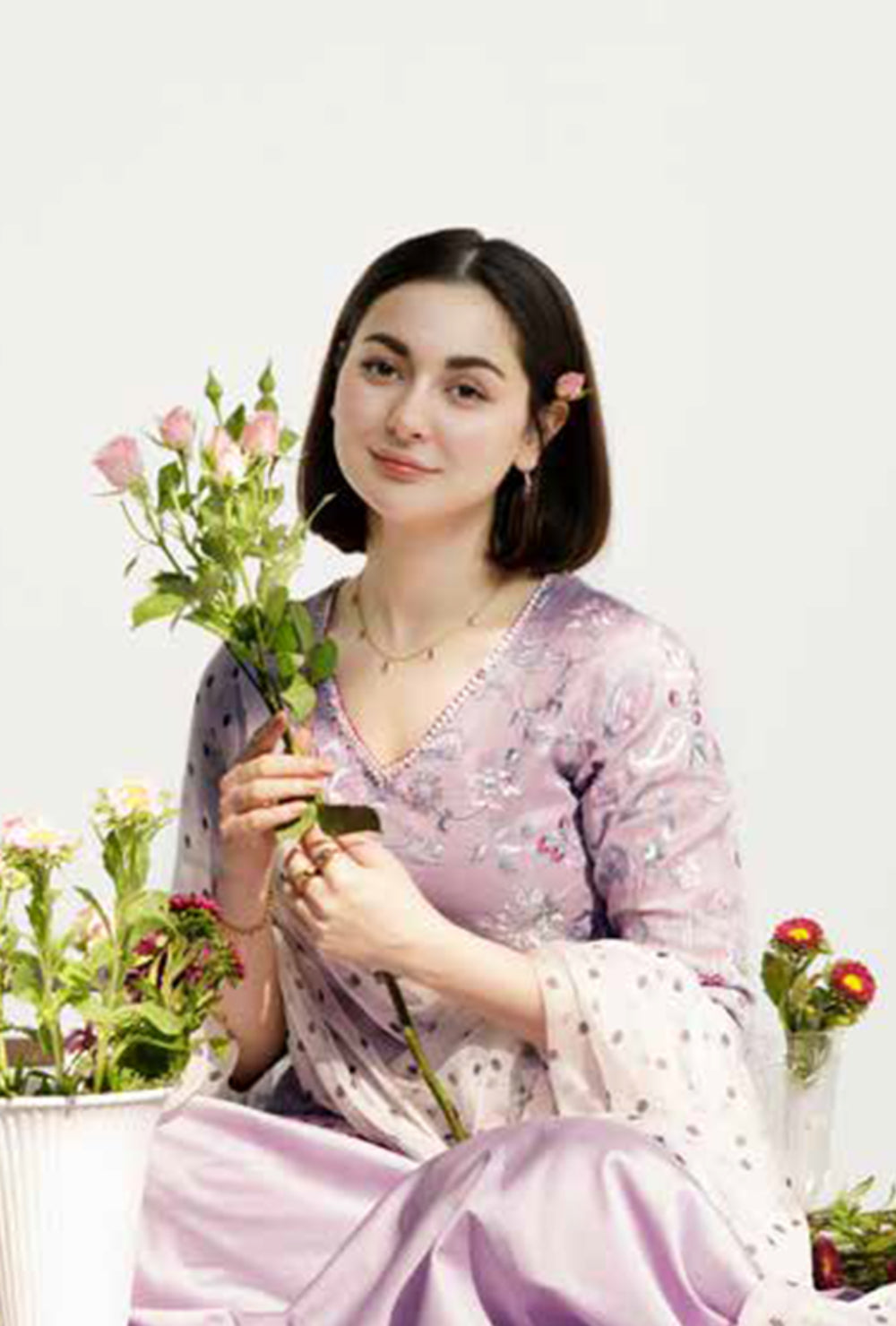 Coco By Zara Shahjahan Unstitched Lawn Summer Collection 1B – Lilac
