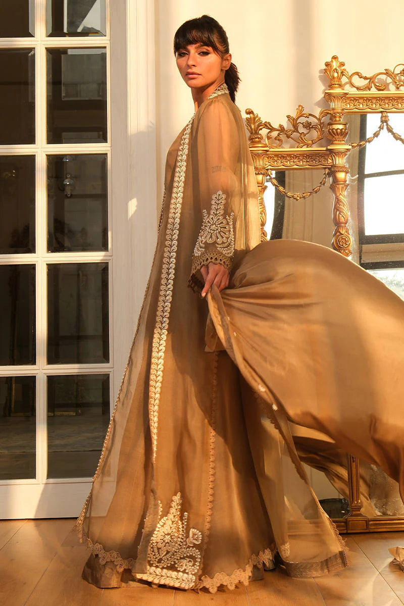 Caramel Shirt With Pants | Eid Edit '26 | FARIDA HASAN