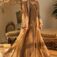 Caramel Shirt With Pants | Eid Edit '26 | FARIDA HASAN