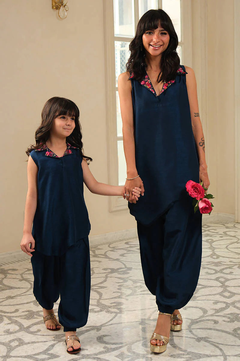 Ink Rose Shirt and Pants | Eid Edit '26 | FARIDA HASAN
