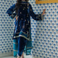 Lujain Navy Shirt And Dupatta | Velvet | FARAH TALIB AZIZ