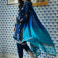 Lujain Navy Shirt And Dupatta | Velvet | FARAH TALIB AZIZ