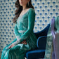 Naja Aqua Kalidaar And Dupatta | Velvet | FARAH TALIB AZIZ