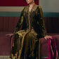 Shahd Olive Shirt And Dupatta | Velvet | FARAH TALIB AZIZ
