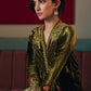 Shahd Olive Shirt And Dupatta | Velvet | FARAH TALIB AZIZ