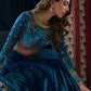 Marli Onyx Saree And Velvet Blouse | Velvet | FARAH TALIB AZIZ
