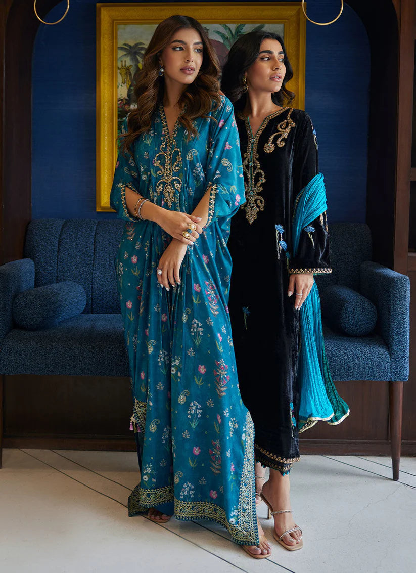 Vania Shirt And Dupatta | Velvet | FARAH TALIB AZIZ
