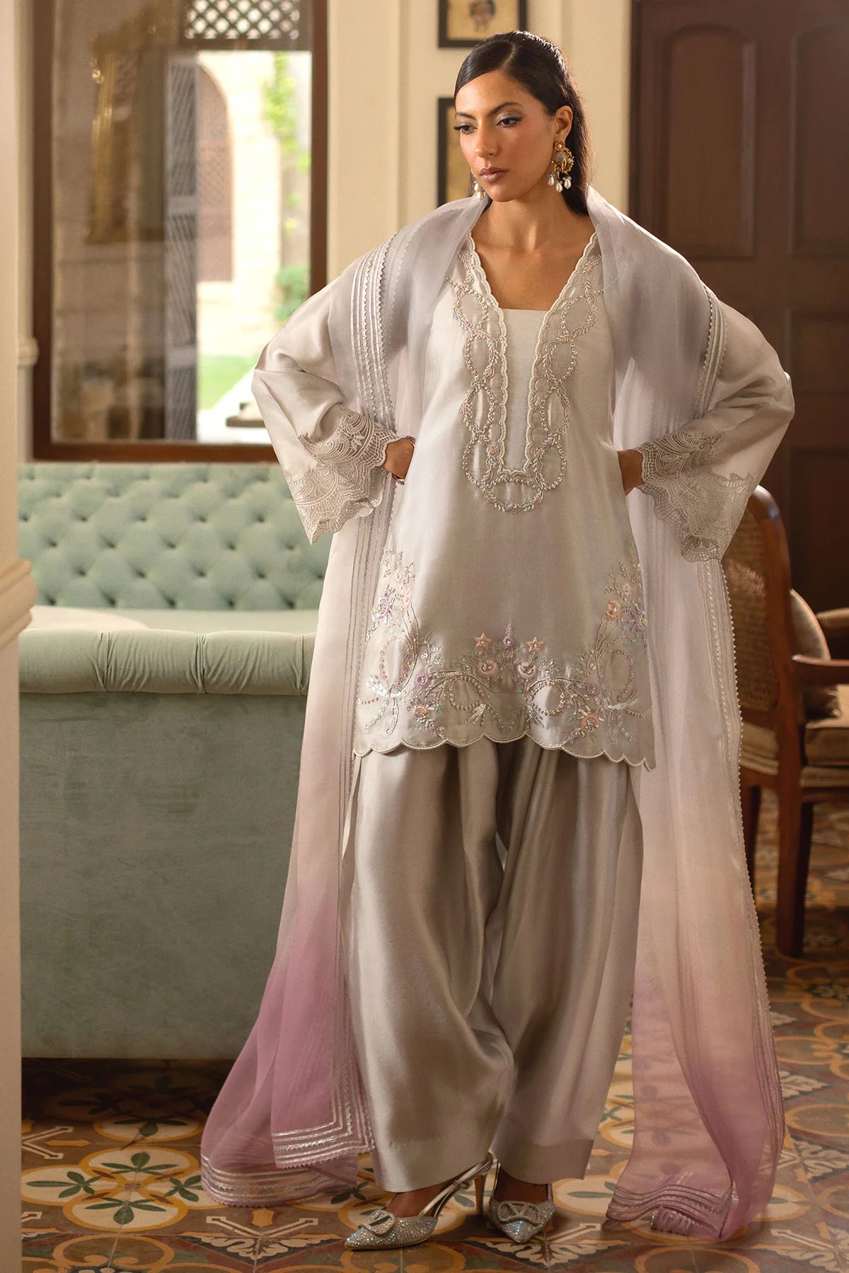 Kiri (Shirt And Pants) | Annus Abrar