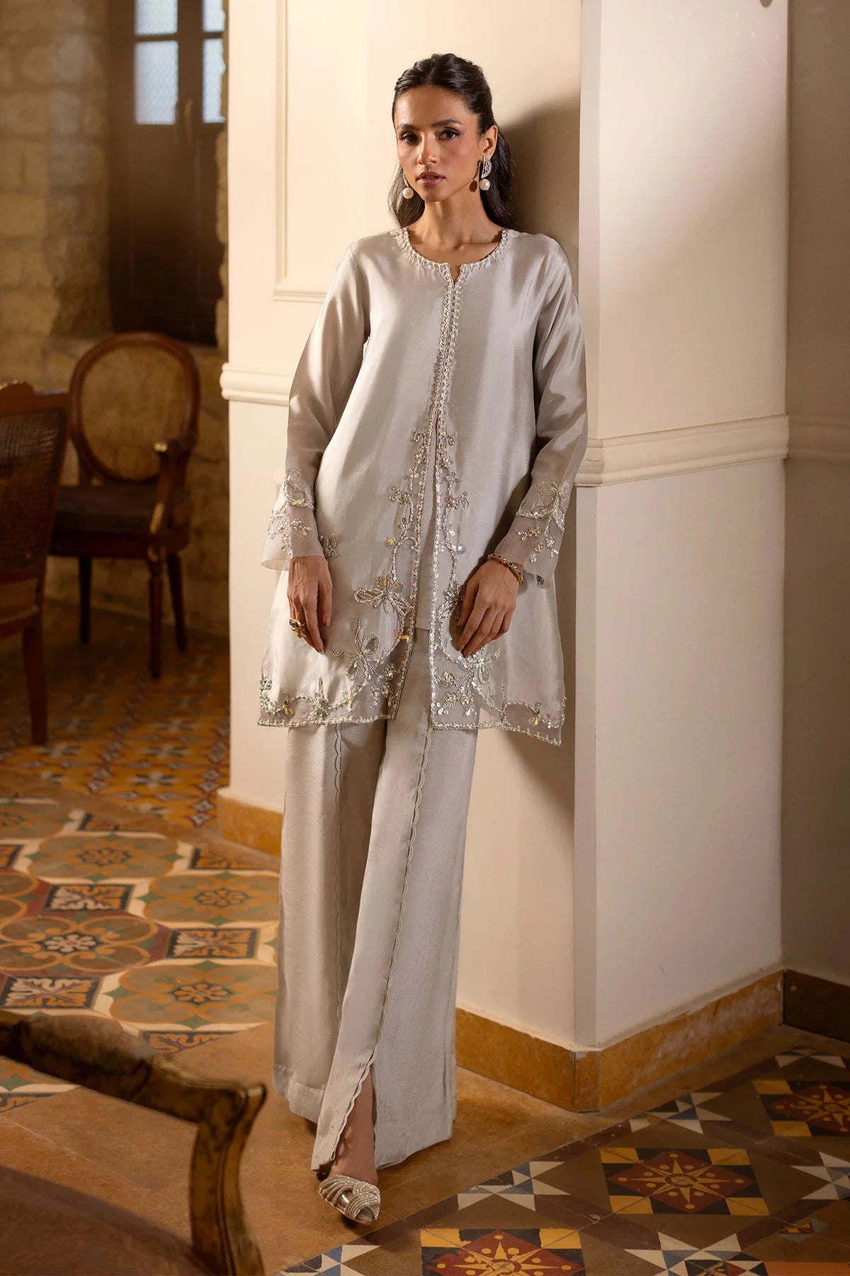 Annus Abrar | Abida(Shirt And Pants)