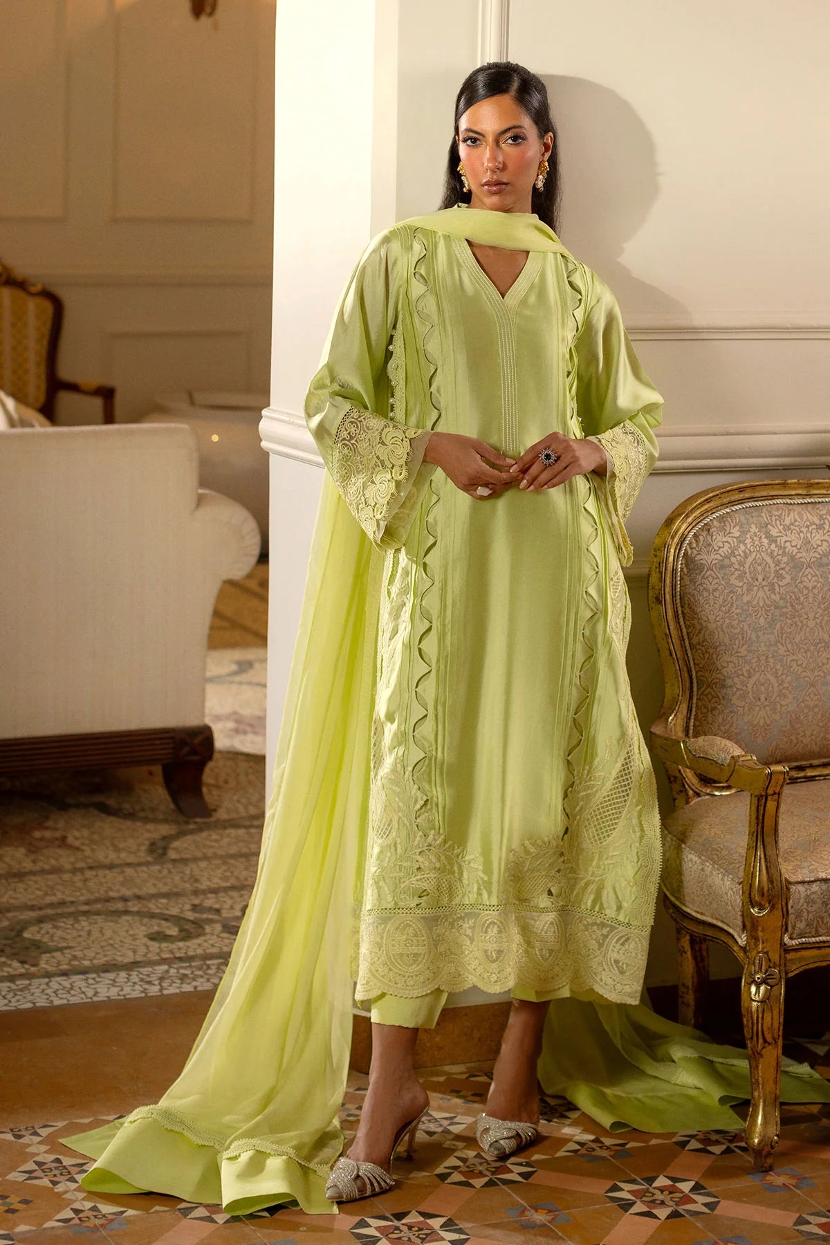 Annus Abrar | Zarrin (Shirt, Pants And Dupatta)