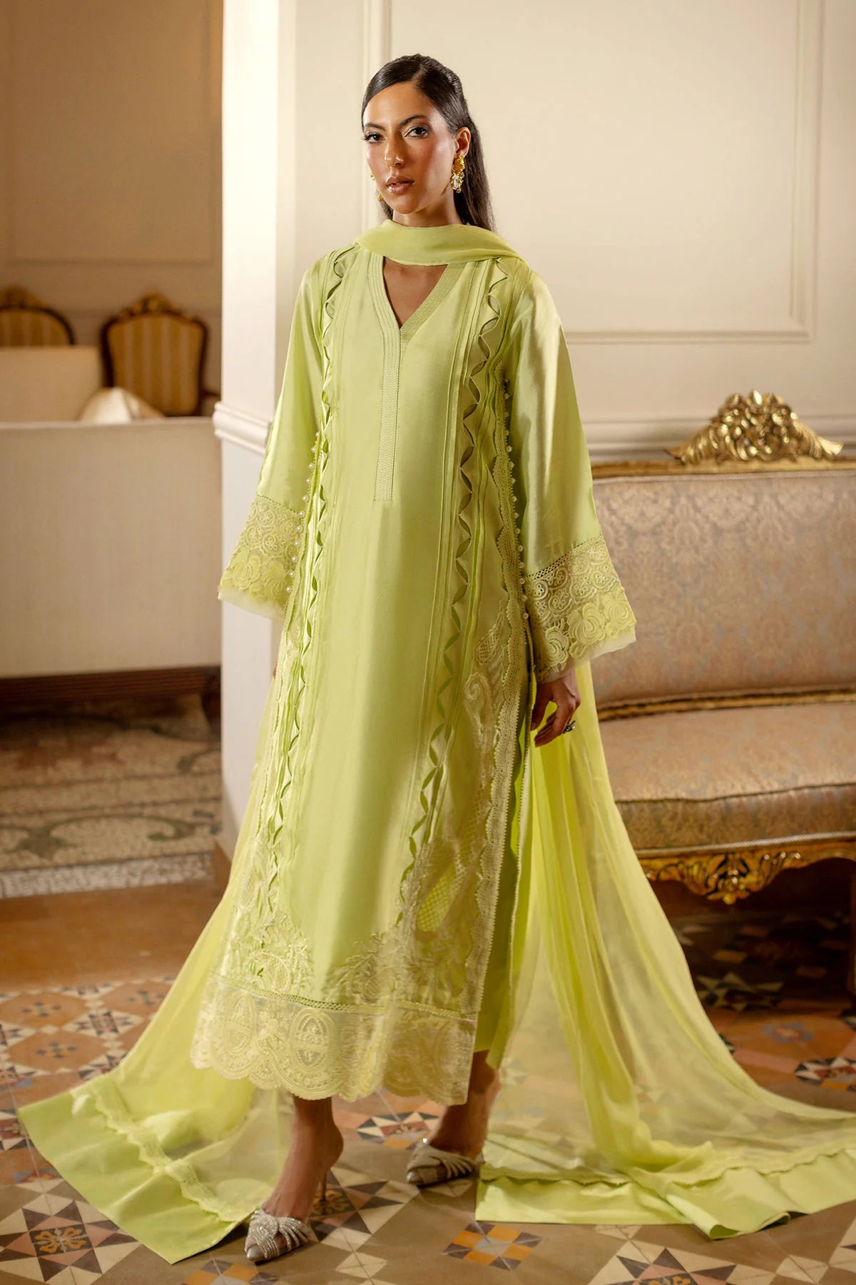Annus Abrar | Zarrin (Shirt, Pants And Dupatta)
