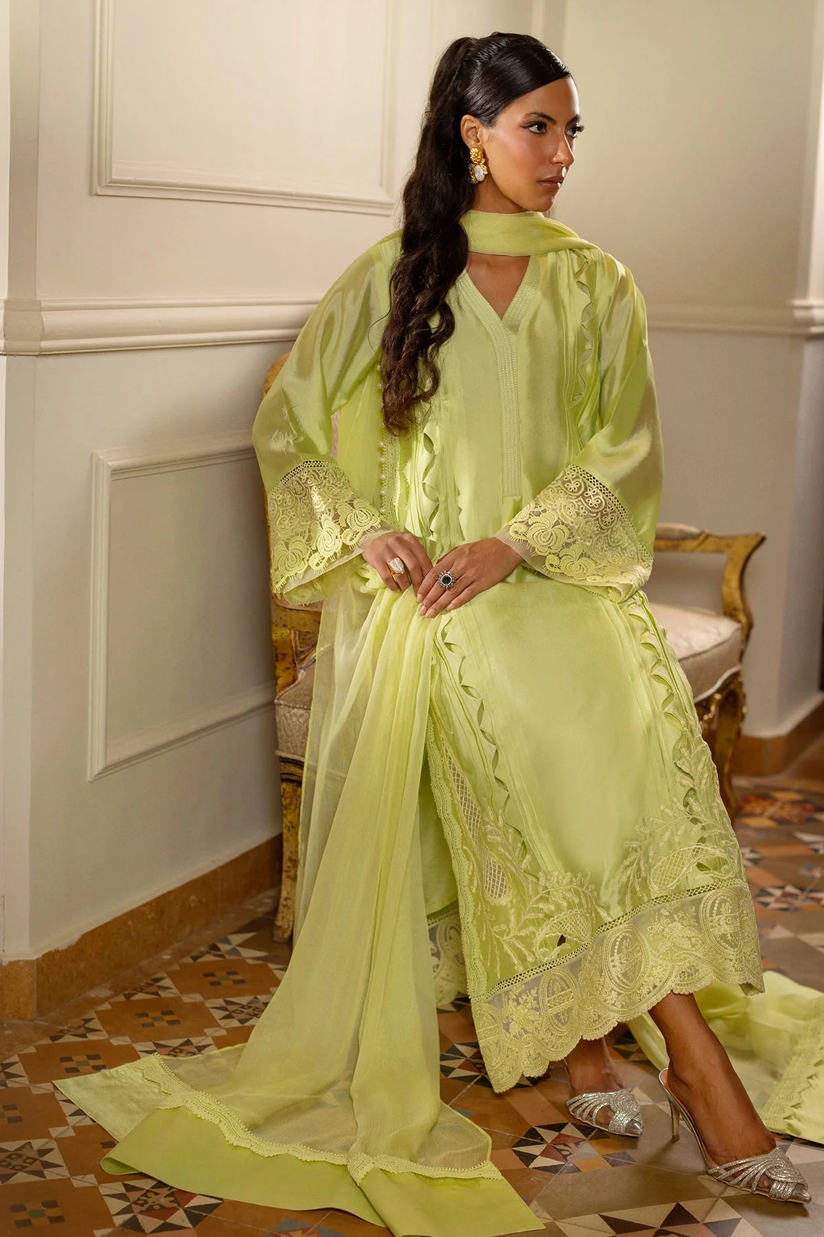 Annus Abrar | Zarrin (Shirt, Pants And Dupatta)