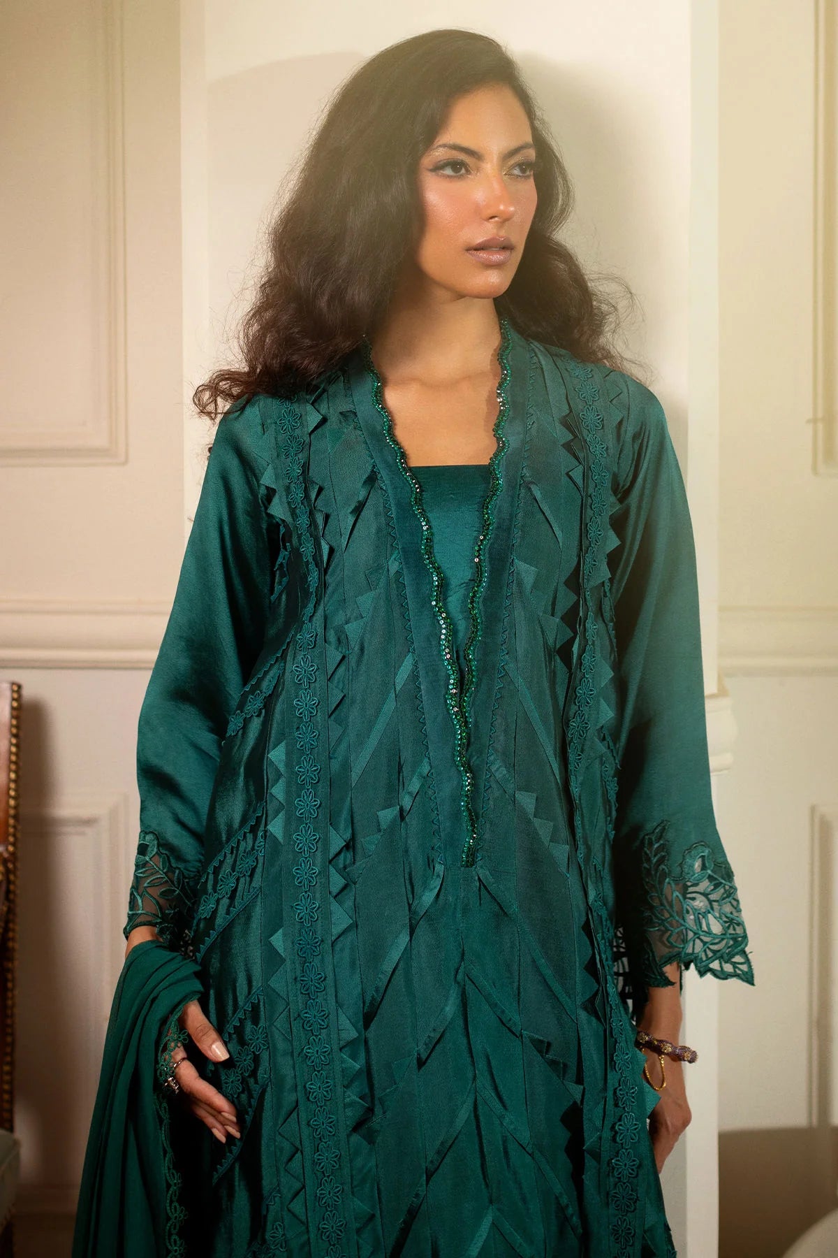 Annus Abrar | Fareba (Shirt And Pants)