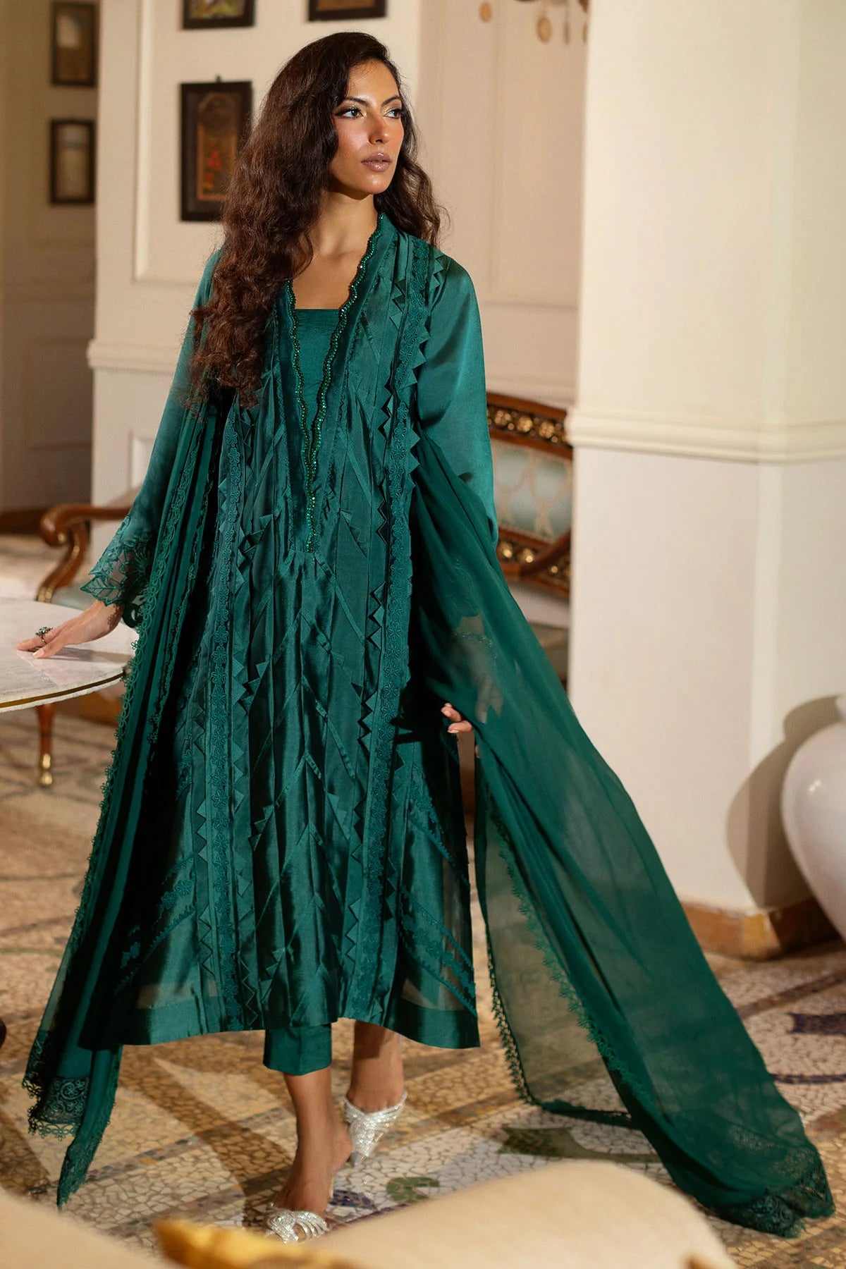 Annus Abrar | Fareba (Shirt And Pants)
