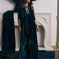 Alita Emerald Kaftan | Velvet | FARAH TALIB AZIZ