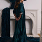 Alita Emerald Kaftan | Velvet | FARAH TALIB AZIZ