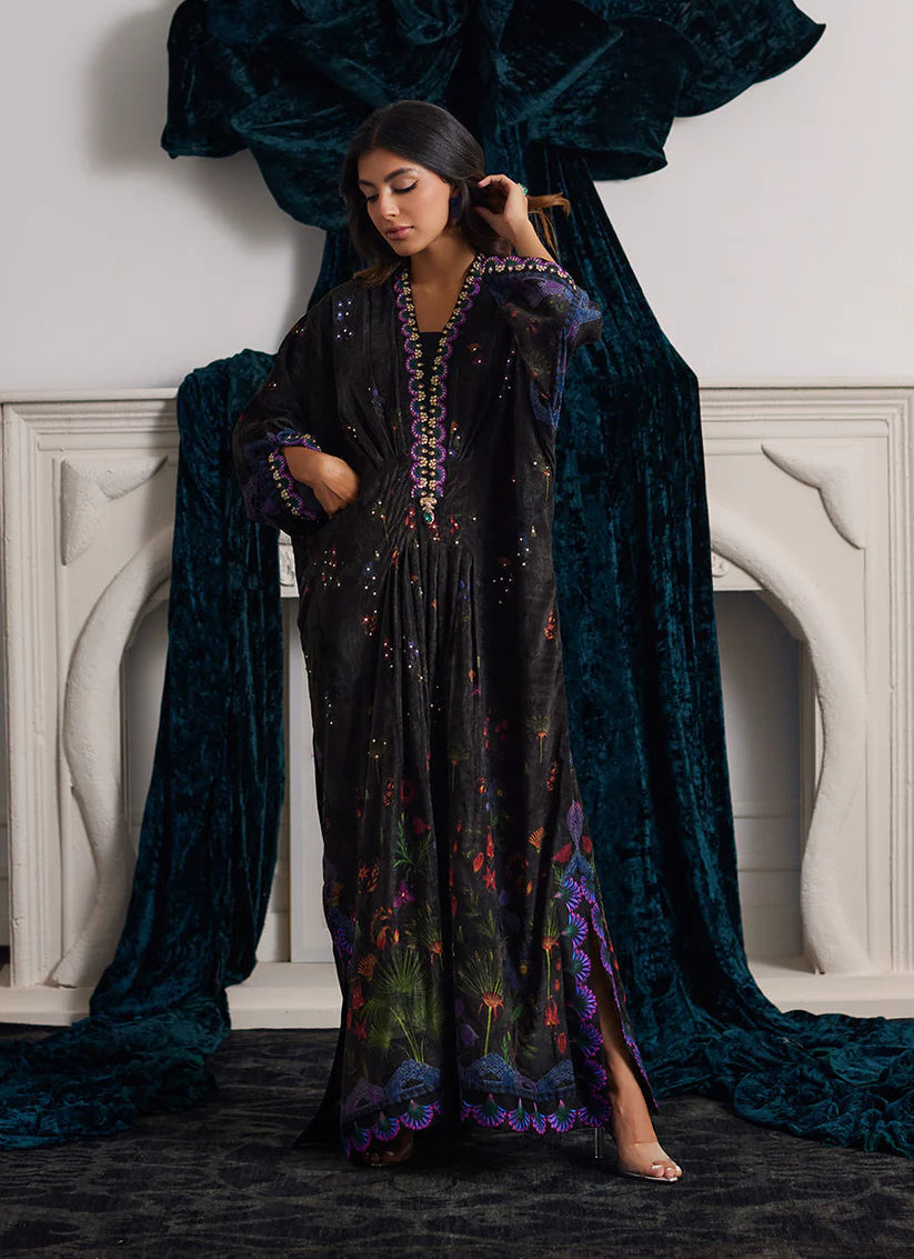 Dima Velvet Kaftan | Velvet | FARAH TALIB AZIZ