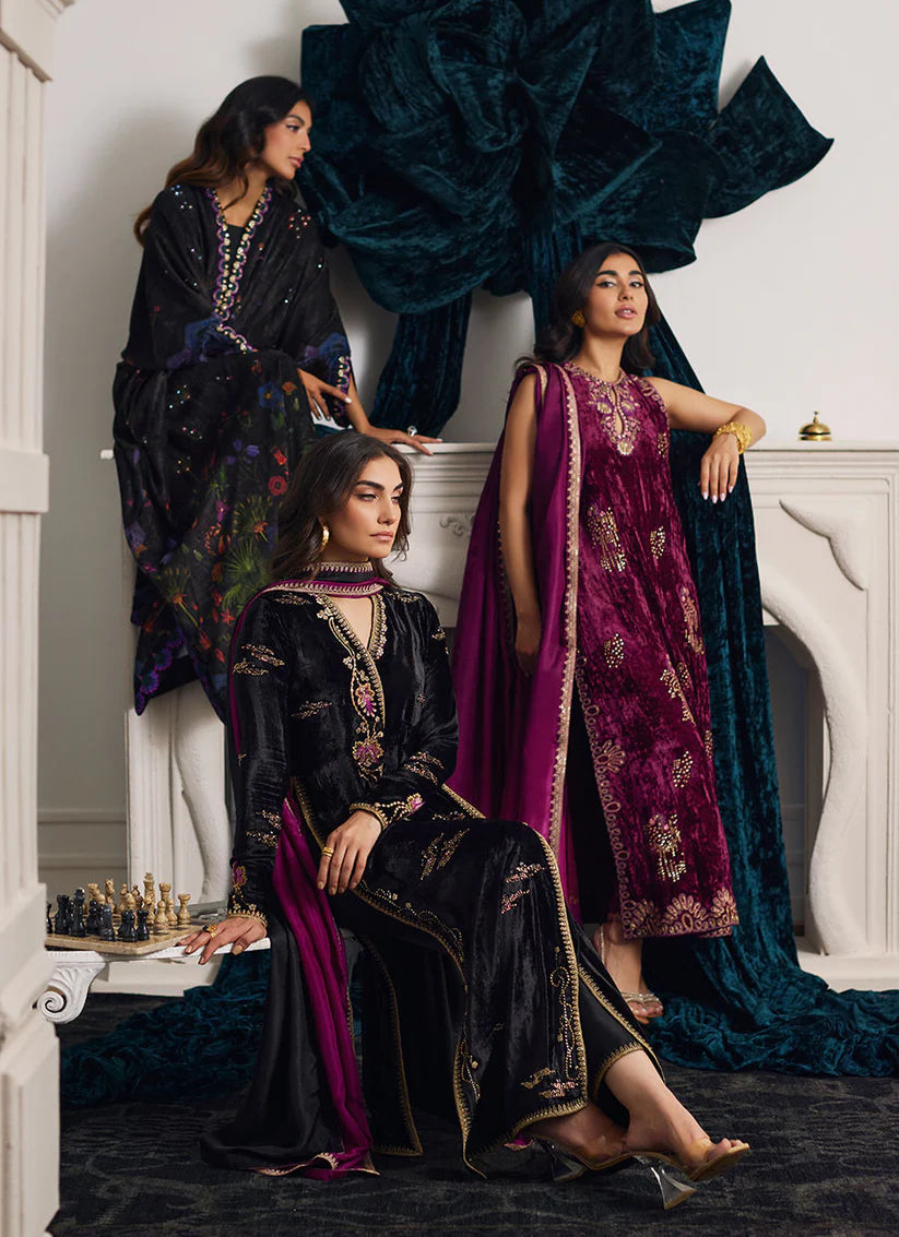 Dima Velvet Kaftan | Velvet | FARAH TALIB AZIZ