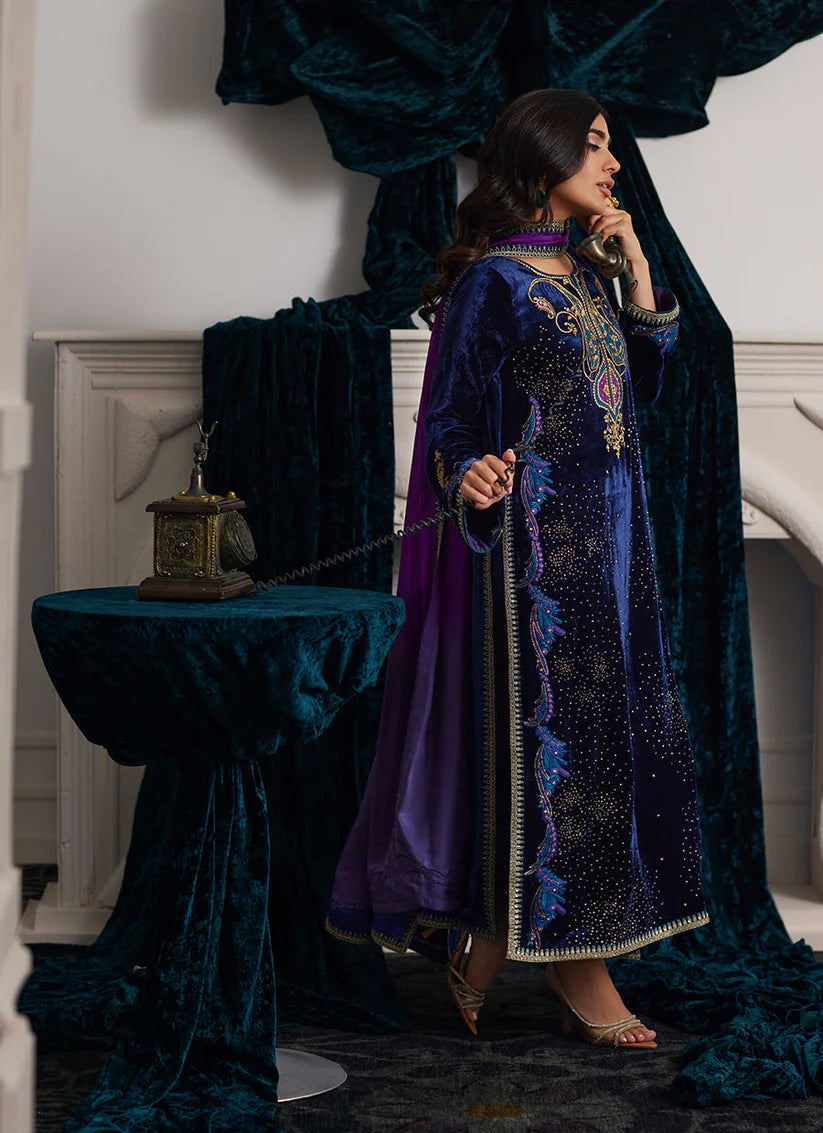 Sylvia Kalidaar And Dupatta | Velvet | FARAH TALIB AZIZ