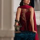 Ismaya Shirt And Dupatta | Velvet | FARAH TALIB AZIZ