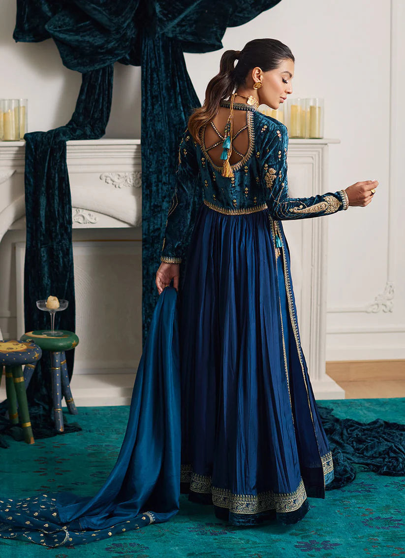 Edie Shirt And Dupatta | Velvet | FARAH TALIB AZIZ