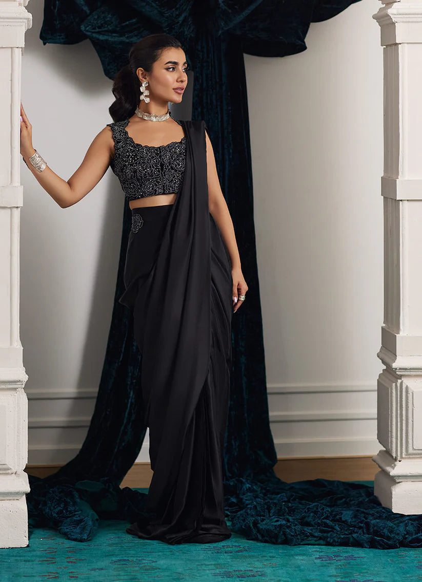 Reem Teal Lehnga Choli | Velvet | FARAH TALIB AZIZ