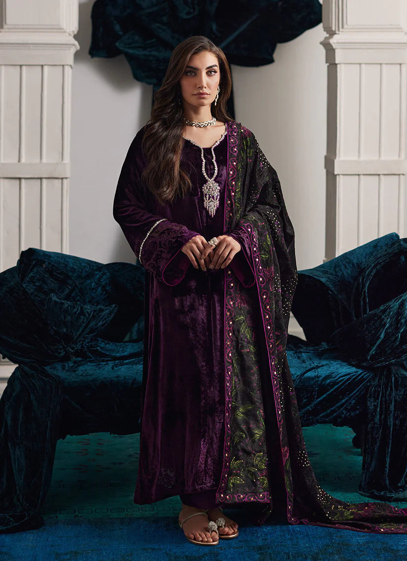 Paola Shawl | Velvet | FARAH TALIB AZIZ