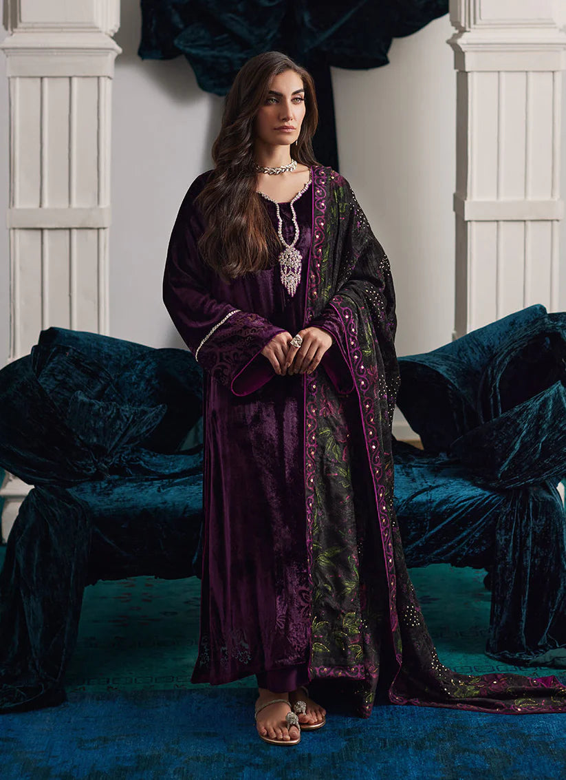 Paola Shawl | Velvet | FARAH TALIB AZIZ