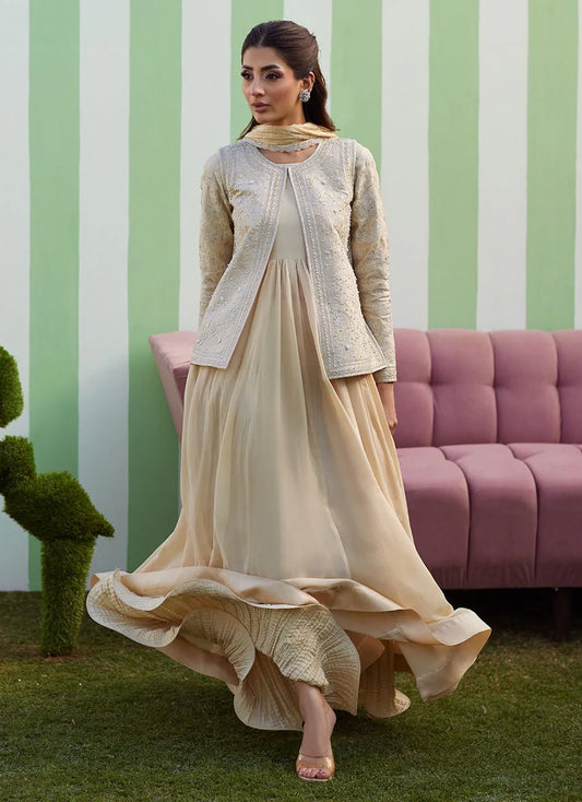 Farah Talib Aziz | Luma Kalidaar With Dupatta And Pants