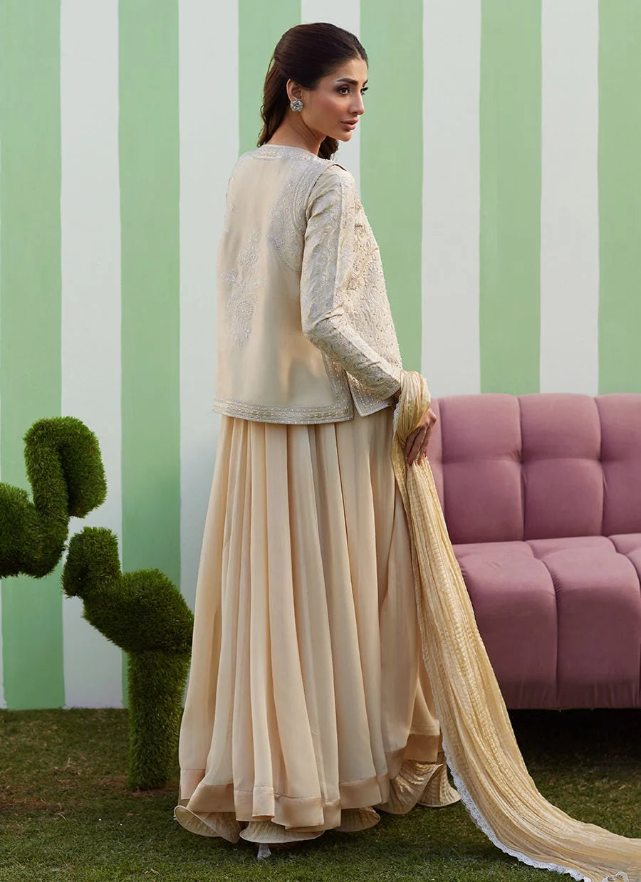 Farah Talib Aziz | Luma Kalidaar With Dupatta And Pants