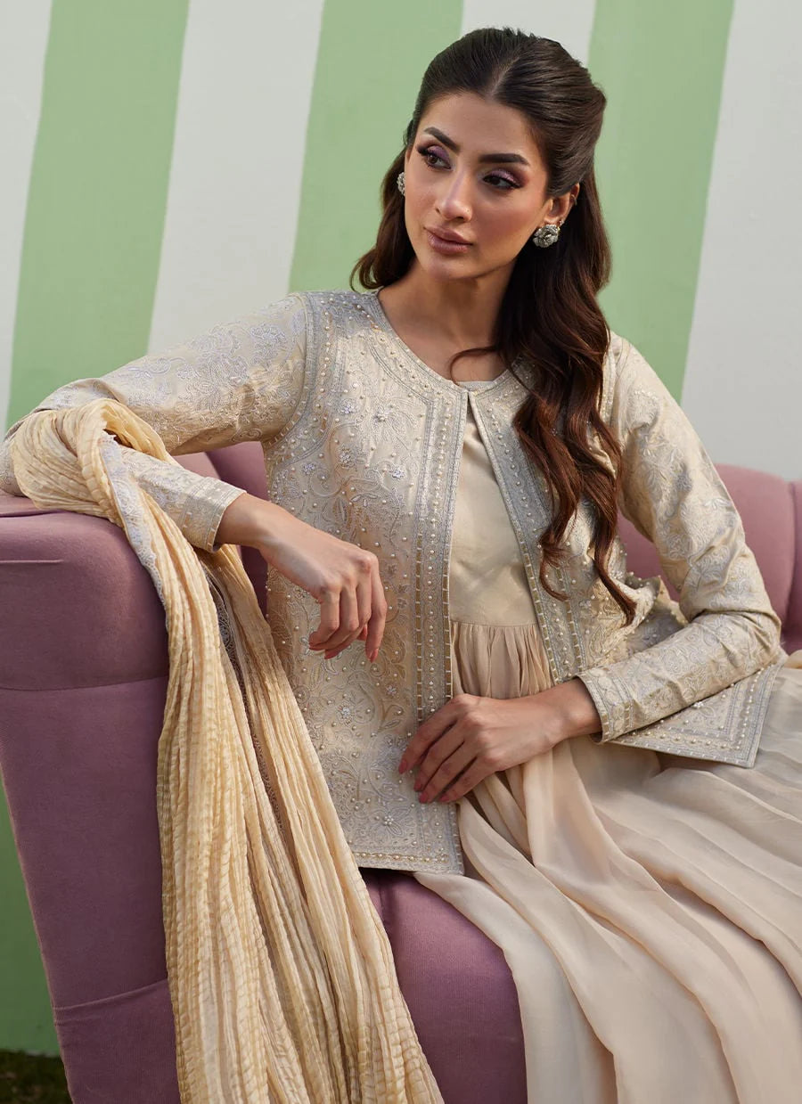 Farah Talib Aziz | Luma Kalidaar With Dupatta And Pants
