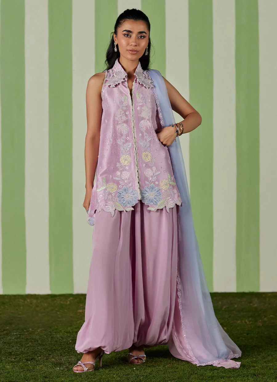 Farah Talib Aziz | Deeba Jacket with Dupatta