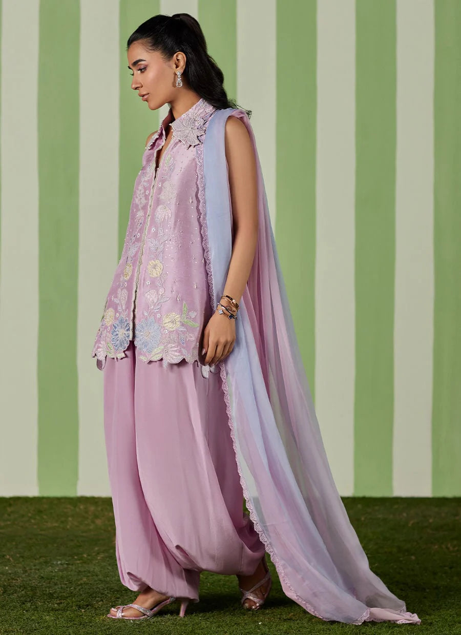 Farah Talib Aziz | Deeba Jacket with Dupatta