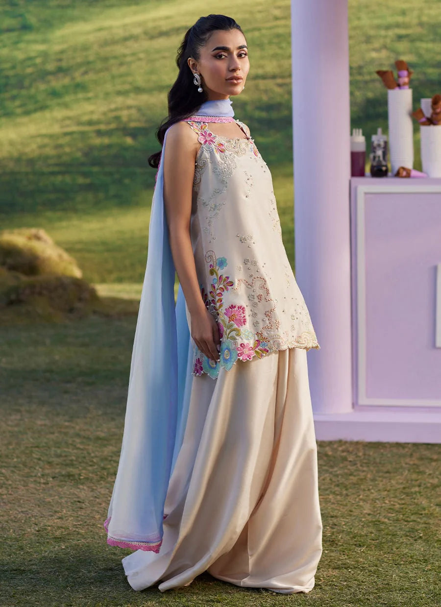 Farah Talib Aziz | Aira Shirt And Dupatta